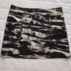 Michael Kors Animal Patterned Mini Skirt - Sz 12
